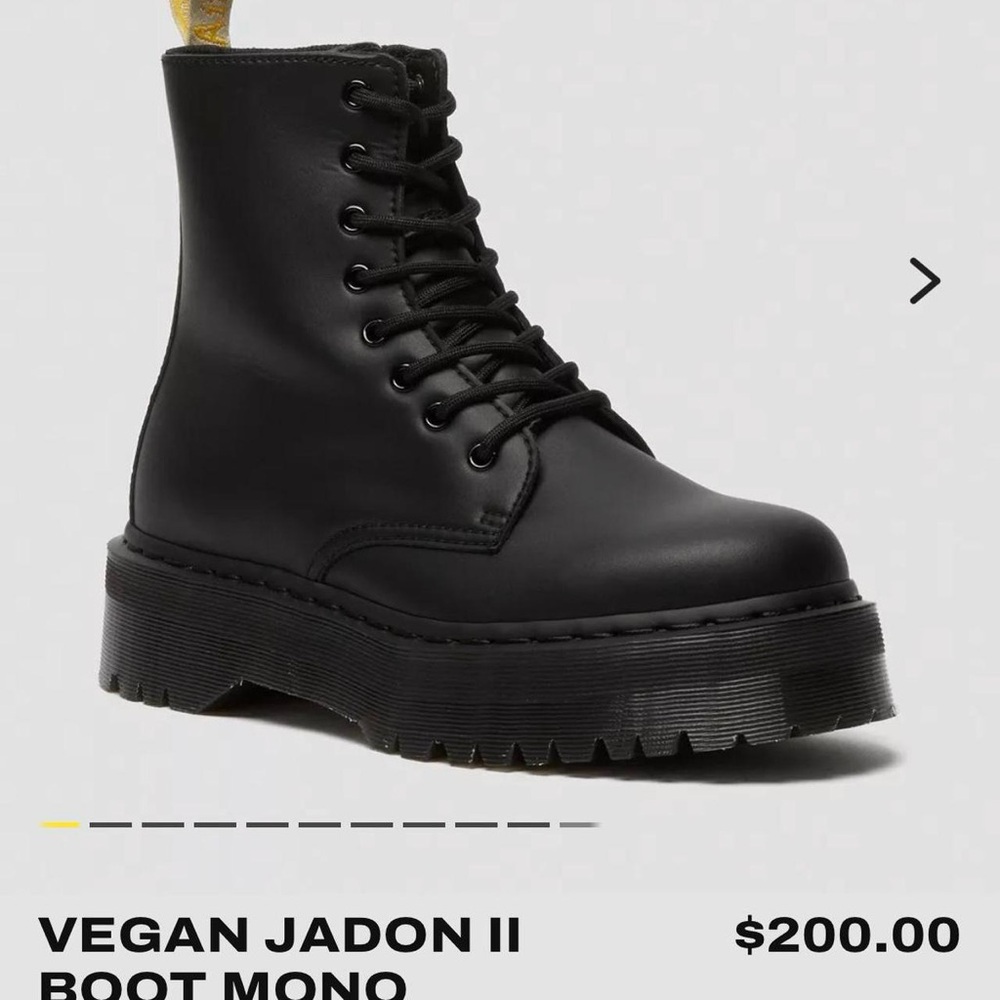Dr. Martens Black Vegan Boots